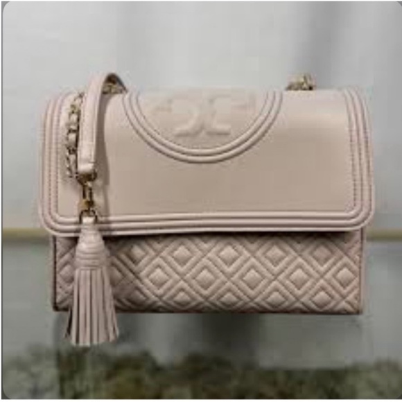 💯 Authentic TORY BURCH Fleming Convertible Shoulder Bag - Picture 4 of 16